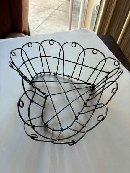 Photo of free Metal Heart-shaped Basket (Los Altos) #2