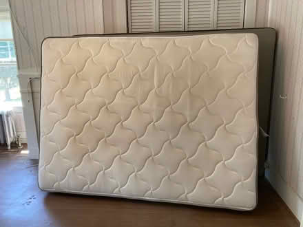 Photo of free Queen mattress and box spring (High St. near fire department) #1