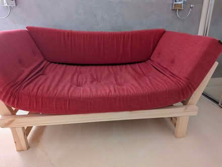 Photo of free Sofa bed, single red, from futon company (City Centre NR3) #2
