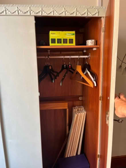 Photo of free Triple wardrobe painted green (Coleford) #3