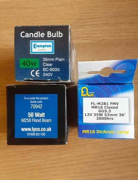 Photo of free Light bulbs (GL6 (Chalford)) #1