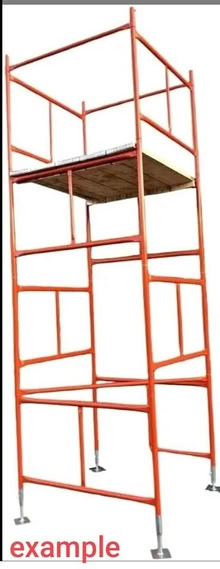 Photo of steel tower scaffold (Ludlow SY8) #1