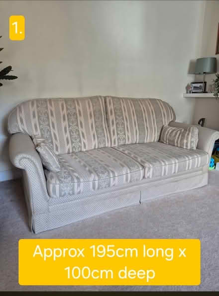 Photo of free 2 and 3 seater sofas (Bolton) #1