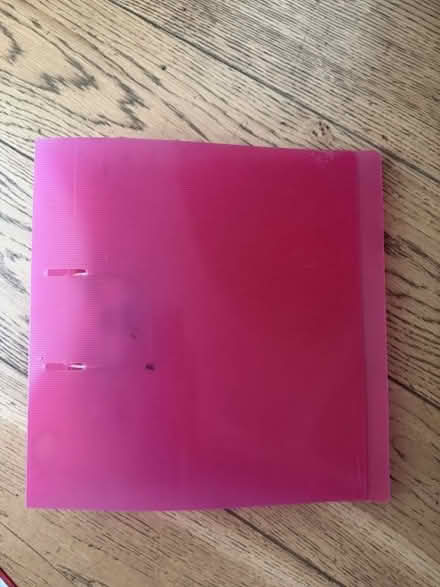 Photo of free 2 ring lever arch file (Woking GU21) #1
