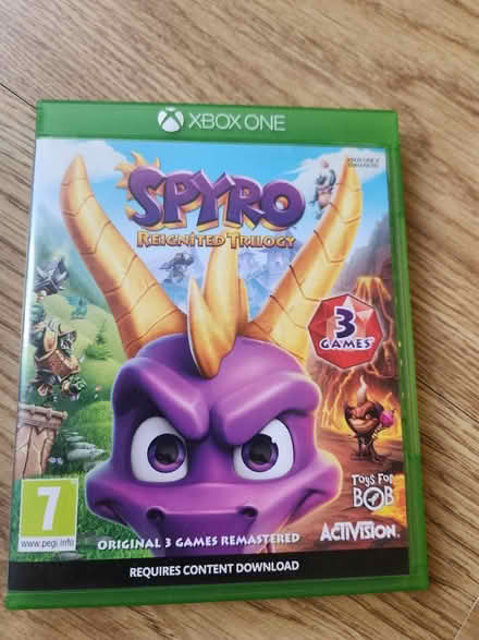 Photo of free Xbox one Spyro game (Belper DE561) #1