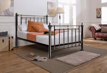 Photo of free Double bed with mattress (Isleworth, TW7) #1