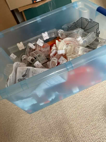 Photo of free Box of hexbugs tunnels (Sevenoaks TN13) #2