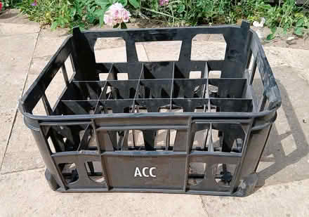 Photo of free black plastic crate (Whitehill SG4) #1