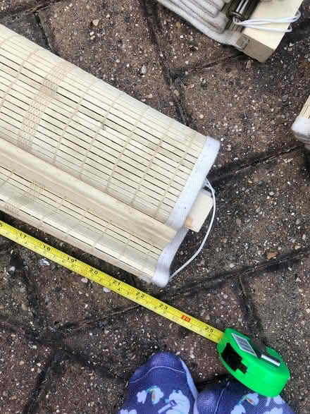 Photo of free Cream wood slat blinds (Hempstead ME7) #2