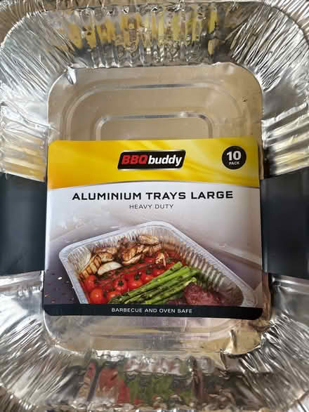Photo of free Large aluminium trays (Stretton, Rutland LE15 7) #1