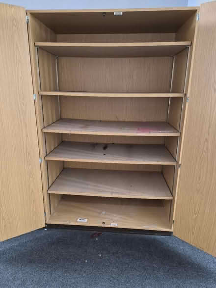 Photo of free Large shelved cupboards (Tilehurst RG30) #2