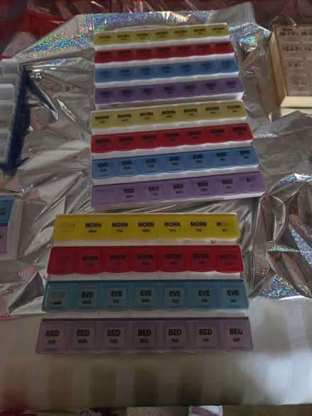 Photo of free pill organizers (Manville) #2
