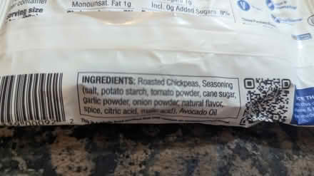 Photo of free Roasted chickpea snack packs (North Cambridge) #3