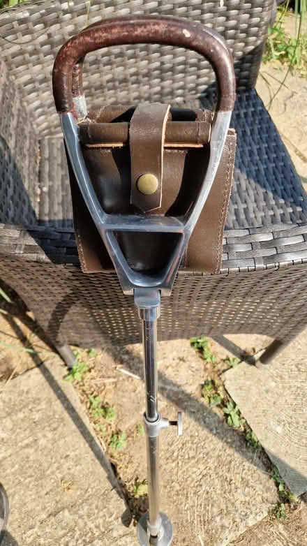 Photo of free Walking stick with folding seat rest. (Hailsham BN27) #2