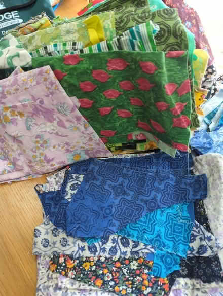 Photo of free Cotton fabric pieces (Stow-on-the-Wold GL54) #3