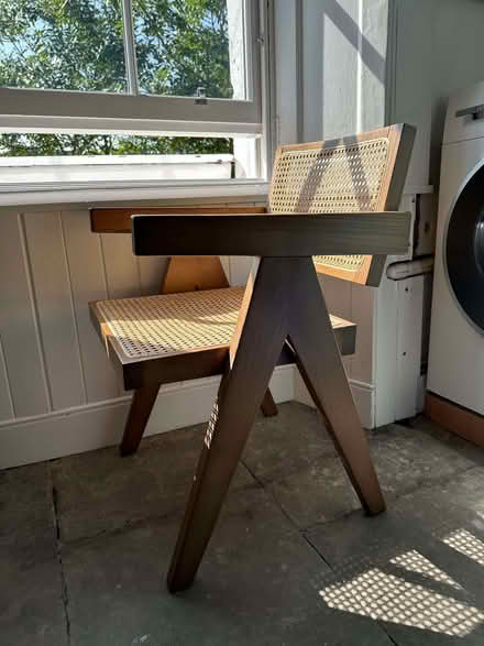 Photo of free set of four dining chairs (Broughton Street EH3) #2