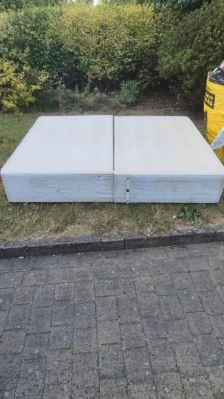 Photo of free Double Divan bed base (Bray.Meath Road) #1