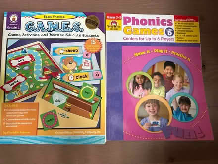 Photo of free Teachers: literacy games (Burlington) #1