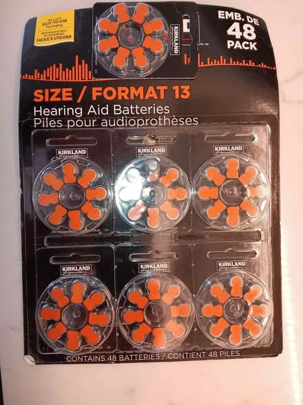 Photo of free Hearing Aid Batteries (l1k ob5) #1
