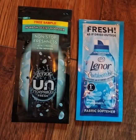 Photo of free Fabric softener samples x 2 (south Harlow CM18) #1