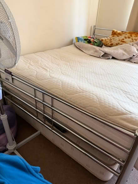 Photo of free Double bed with same size mattress (Isleworth, TW7) #4