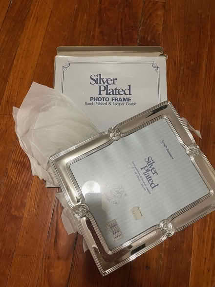 Photo of free Silver Plated 8"x10" Photo Frame (Upper NW DC/Tenley vicinity) #1