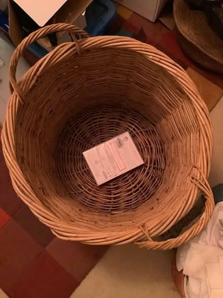 Photo of free Large log basket (N1 south Islington. Essex rd) #1