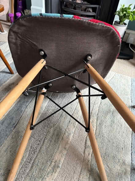 Photo of free Two multi coloured chairs (Hartnup St & Tonbridge Rd ME16) #4