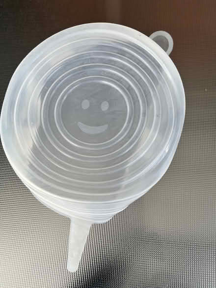 Photo of free Silicone lids, 2 sets (CF83 Abertridwr) #1