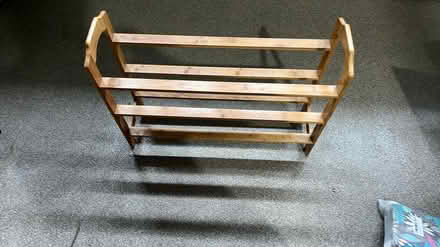 Photo of free Bamboo Shoe Rack (202 & Boot Rd) #1