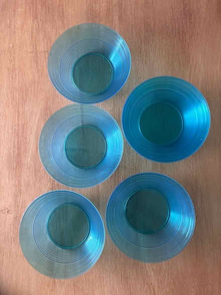 Photo of free Six 5” plastic bowls (Ashford, Surrey TW15) #1