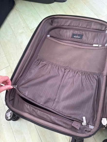 Photo of free Suitcase (damaged (Kent’s hill MK7) #2