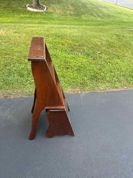 Photo of free Antique chair fold into a stepstool (Lansdale) #2