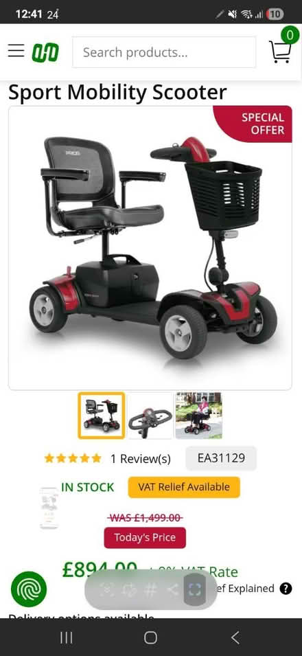 Photo of free Colapsable scooter (Hp2 4ef) #1