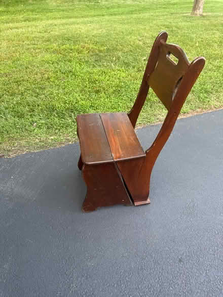 Photo of free Antique chair fold into a stepstool (Lansdale) #1