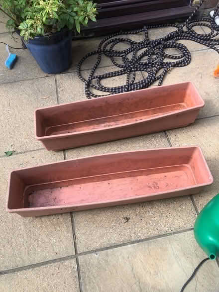 Photo of free Garden troughs - used (Hempstead ME7) #1