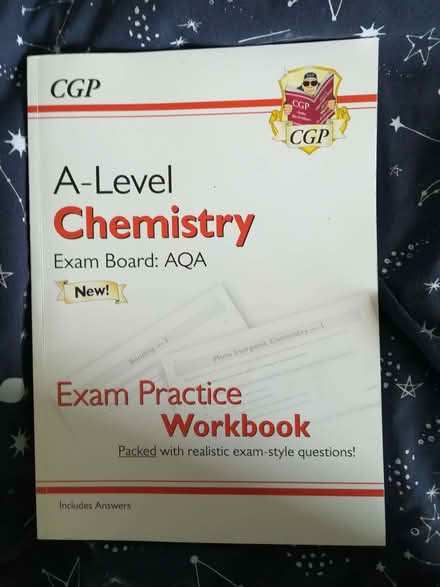 Photo of free A level chemistry AQA Exam practice workbook (Carlisle CA2) #1