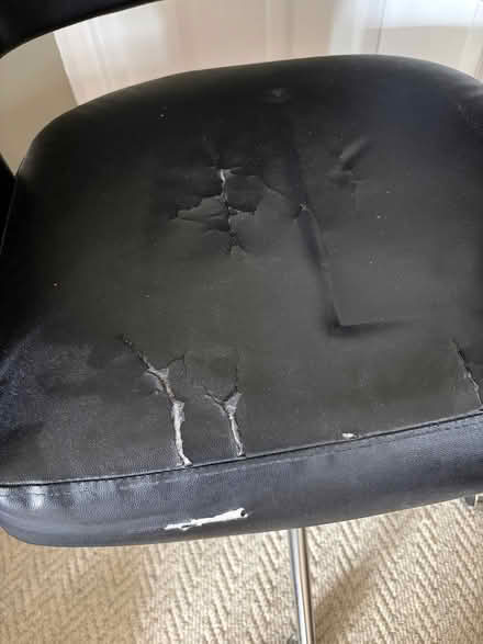Photo of free Swivel Faux Leather Chair (Gore ME9) #3