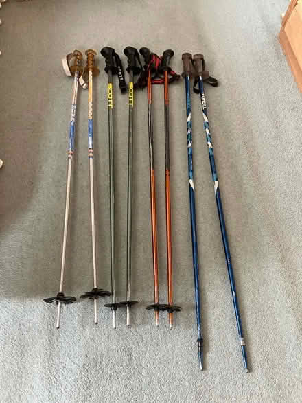 Photo of free Ski poles (Ottershaw KT16) #1