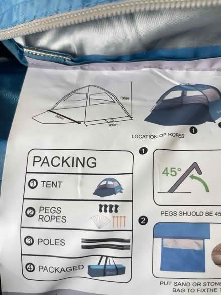 Photo of free Camping Tent (L14 9 ND) #1