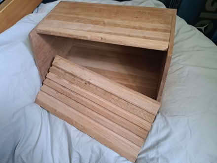 Photo of free Wooden kitchen breadbin (Battle RG30) #1