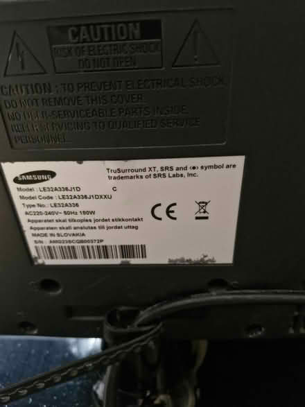Photo of free Samsung TV spares or repair (Broomhouse EH113rg) #3
