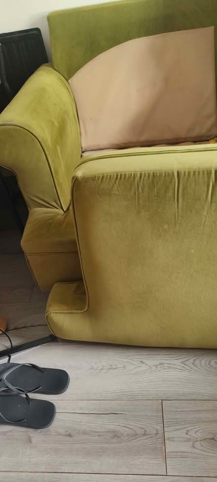 Photo of free 2 seater sofa and single mattress (Larkhill DY10) #1