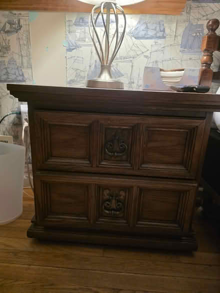 Photo of free Armoire/End Table (Freehold township) #1