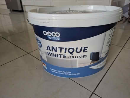 Photo of free Unopened 10 litres white paint (Castle Hill) #1