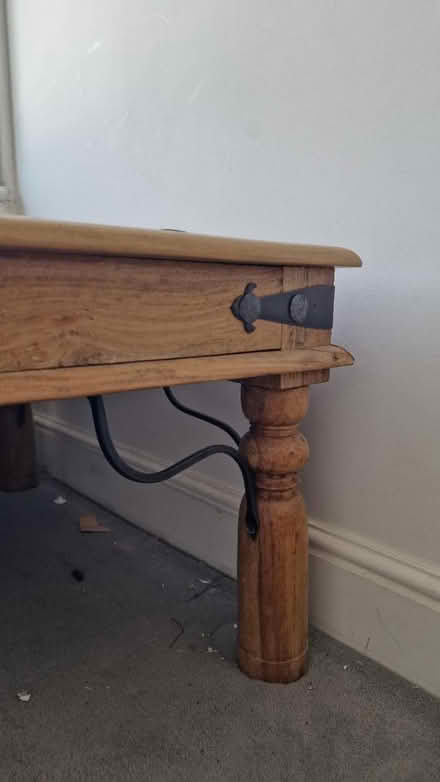 Photo of free Large solid wood coffee table (Colliers Wood, SW19) #3