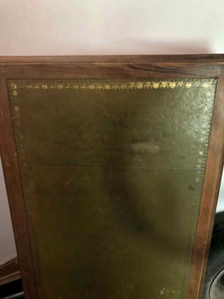 Photo of free Good quality desk with leather inlay (Fiveways BN1) #1
