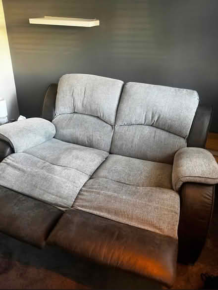 Photo of free 2x manual recliner armchairs (South Benfleet SS7) #3