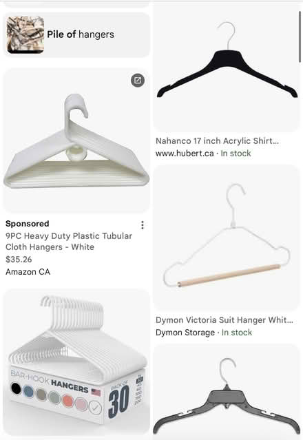 Photo of Any types of hangers (Squareone) #1