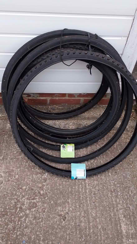 Photo of free Bicycle tyres (Littledale S9) #1